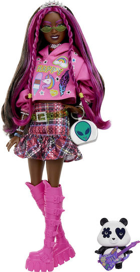 Barbie Extra & Panda Doll Extra for 3+ years+ Years 28.5cm HKP93