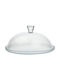 Pasabahce Transparent Glass Cake Stand with Lid 32x32x12.5cm