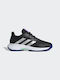 adidas Courtjam Control Men's Tennis Shoes for Clay Courts Core Black / Silver Metallic / Pulse Mint