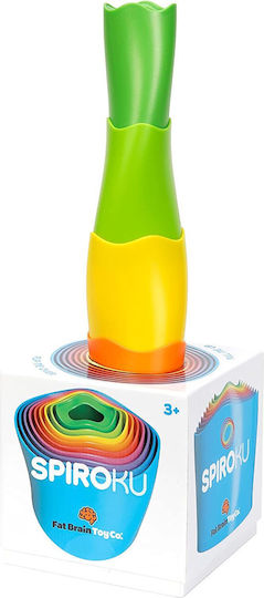 Fat Brain Toys Παιχνίδι Στοίβαξης SpiroKu για 36+ Μηνών