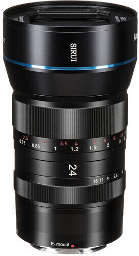 Crop Φωτογραφικός Φακός 24mm f/2.8 Super35 Anamorphic 1.33x Standard Zoom για Leica L Mount Μαύρος