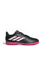 Copa Pure.4 Kids Indoor Soccer Shoes Core Black / Zero Metalic / Team Shock Pink 2
