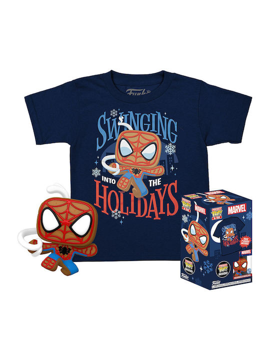 Funko Pop! Tees Marvel: Marvel - Spider-Man Gin...