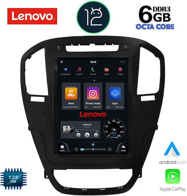 Lenovo Car Audio System for Opel Insignia 2008-2013 (Bluetooth/USB/AUX/WiFi/GPS/CD) with Touch Screen 9.7"