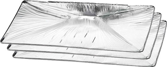 Napoleon Set Grease Drip Pans Grill Grease Collection Protective Cover 3pcs