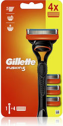 Gillette Fusion5 5 Λεπίδων 4τμχ