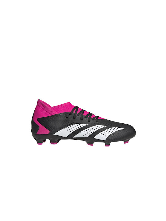 Adidas Predator Accuracy.3 FG Ψηλά Ποδοσφαιρικά Παπούτσια με Τάπες Μαύρα