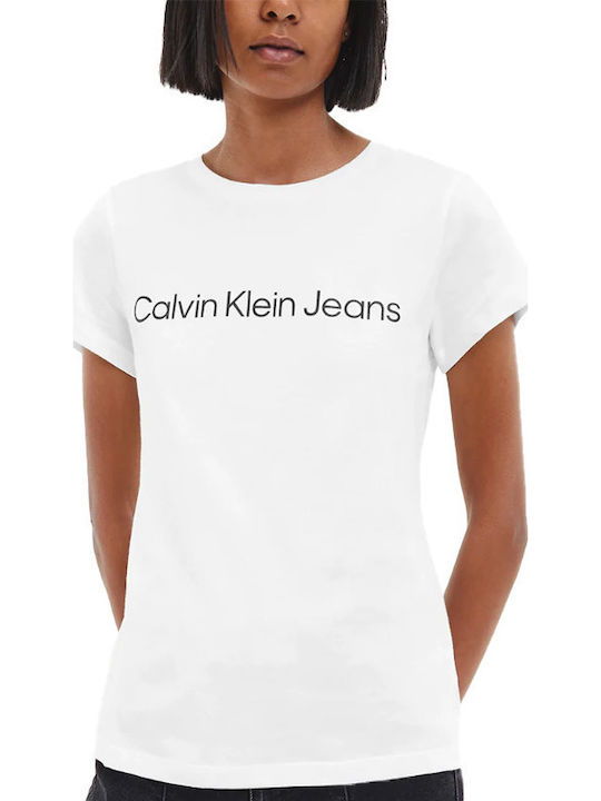 Calvin Klein Γυναικείο T-shirt Λευκό