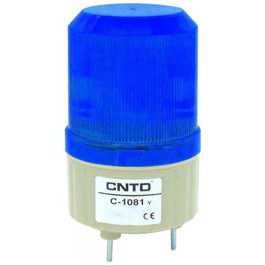 Alarm System Beacon with Blue LED 12V 8.9x13.4cm