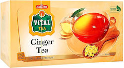 Vital Tea Μαύρο Τσάι Ginger 25 Φακελάκια