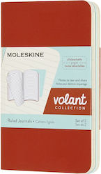 Moleskine Volant Set 2 Notebooks Orange