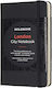 Moleskine Voyageur Traveller's City Бележник Пътеписен Дневник с Ластик Черен