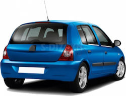 S-dizayn Trim Παραθύρων Ανοξείδωτο Ατσάλι Χρώμιο Frenault Clio 5D HB 1999-2005 4τμχ
