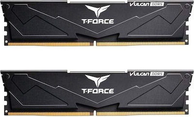 TeamGroup Vulcan XMP 32GB DDR5 RAM with 2 Modules (2x16GB) and 6000 Speed for Desktop