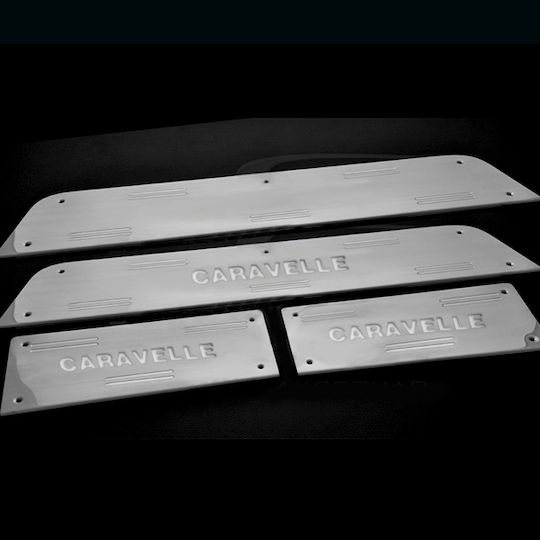 S-dizayn Car Interior Decorative Door Sills Mercedes Benz S Volkswagen T5 4pcs