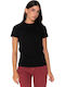 Nicole Tshirt Γυναικείο T-shirt Μαύρο