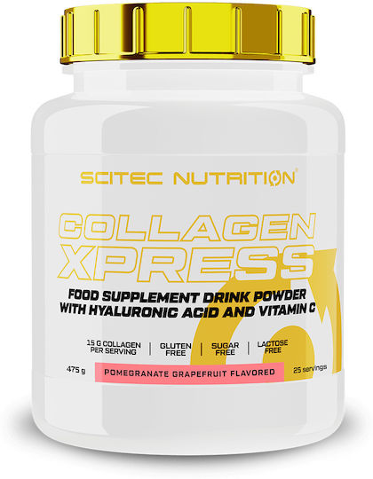 Scitec Nutrition Collagen Xpress with Vitamin C and Hyaluronic Acid 475g Pomegranate Grapefruit