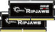 G.Skill Ripjaws 64GB DDR5 RAM mit 2 Modulen (2x32GB) und Geschwindigkeit 4800 für Laptop