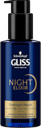 Schwarzkopf Gliss Night Elixir Over Night Moisture Lotion Nourishing for Dry Hair (1x100ml)