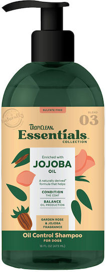 Tropiclean Essentials Dog Shampoo 473ml