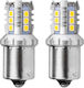 AMiO Λάμπες Αυτοκινήτου BA15S / P21W / R10W / R5W 16xSMD 3030 Canbus LED Λευκό 12-24V 2τμχ /AM