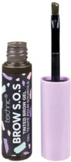 Technic Brow S.O.S. Gel για Φρύδια Dark Chocolate