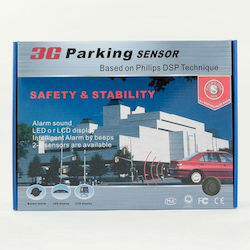 3GSound Car Parking System 3gsound with Screen / Buzzer 21mm in Black Color