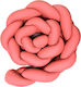 Baby Star Crib Bumpers Braided Inside Coral 19x...
