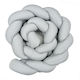 Baby Star Crib Bumpers Braided Inside Gray 19x2...