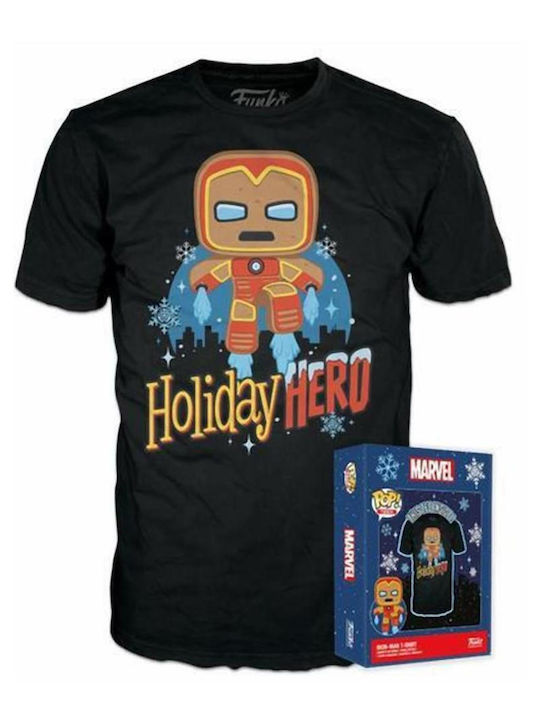 Funko Pop! Tees Marvel: Marvel - Gingerbread Ir...