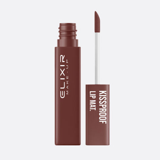 Elixir Kissproof Lip Mat Liquid Lipstick Matte 022 Brown Sugar 4.5gr