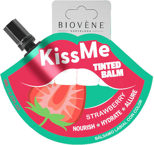 Biovene Kiss Me Lip Balm Strawberry 8ml