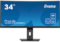 Iiyama Prolite XCB3494WQSN-B5 Ultrawide VA Curbat Monitor 34" QHD 3440x1440