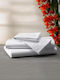 Sunshine Myrto Hotel Sheet White King Size 280x300cm Cotton & Polyester 1pcs