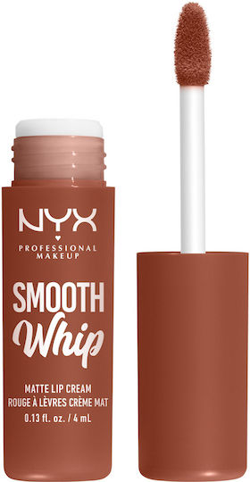 NYX Professional Makeup Smooth Whip Matte Lip Cream Течен Червило Мат Faux Fur 4мл