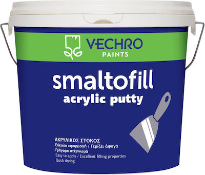 Vechro Smaltofill Acrylic Putty Chit de Utilizare Generală Acrilic Alb 5kg