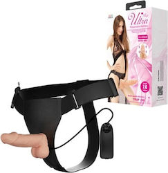 Baile Ultra Passionate Harness Harness με Dildo 19.4cm και Δόνηση στο χρώμα του δέρματος Baile Ultra Passionate Harness Harness με Dildo 19.4cm και Δόνηση στο χρώμα του δέρματος