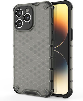 Hurtel Armored Hybrid Synthetic Back Cover Honeycomb (iPhone 14 Pro Max)