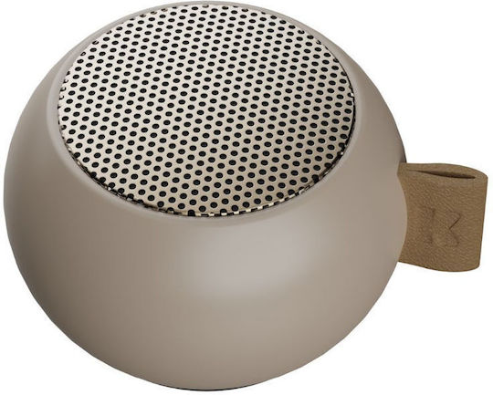 Kreafunk AGO Mini Ηχείο Bluetooth 3W με Διάρκεια Μπαταρίας έως 8 ώρες Ivory Sand