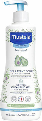 Mustela Gentle Cleansing Gel Avocado 500ml με Αντλία