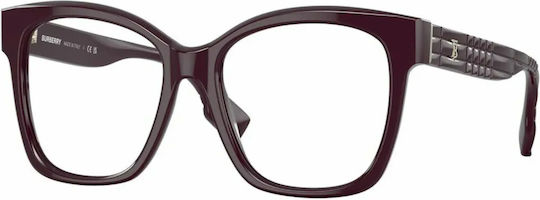Burberry Sylvie Plastic Eyeglass Frame Butterfly Black BE2363 3979