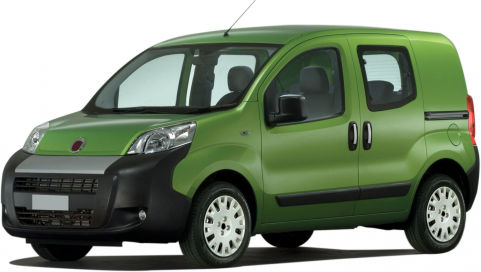 S-dizayn Декоративна Рамка на Врата на Кола Рамка за дръжки на вратите за Fiat Fiorino/Qubo 2008+ в Сребрист Цвят