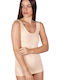 Women's T-Shirt with Spaghetti Strap Beige