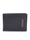 Leather Men's Wallet Classic Black