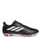 Adidas Copa Pure.4 FxG Χαμηλά Ποδοσφαιρικά Παπούτσια με Τάπες Μαύρα