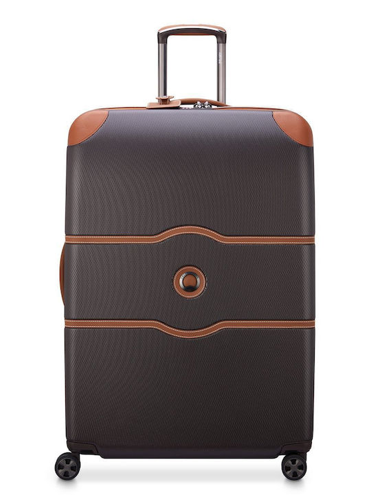 Delsey Chatelet Air Cabin Hard Brown Suitcase w...