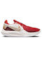 Nike Precision 6 Scăzut Pantofi de baschet Phantom / Team Red / Light Crimson / Metallic Gold