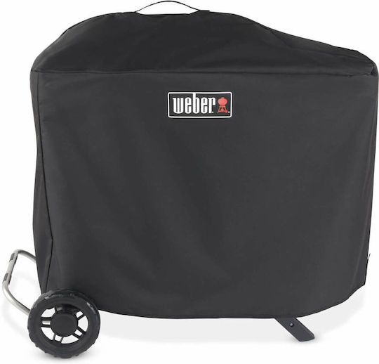 Weber Premium Grill Cover Black Compatible with the Traveler from Polyester 99.6cmx55.88cmx143.8cmcm