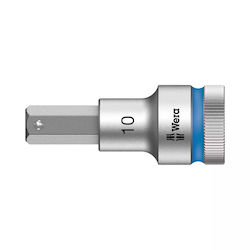 Wera Cheie tubulară cu Vârf Allen și Patrat de Prindere 1/2'' Dimensiune H10x60mm 1buc Wera Cheie tubulară cu Vârf Allen și Patrat de Prindere 1/2'' Dimensiune H10x60mm 1buc