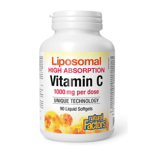 Natural Factors Vitamin C 1000mg 90 μαλακές κάψουλες Skroutz.gr